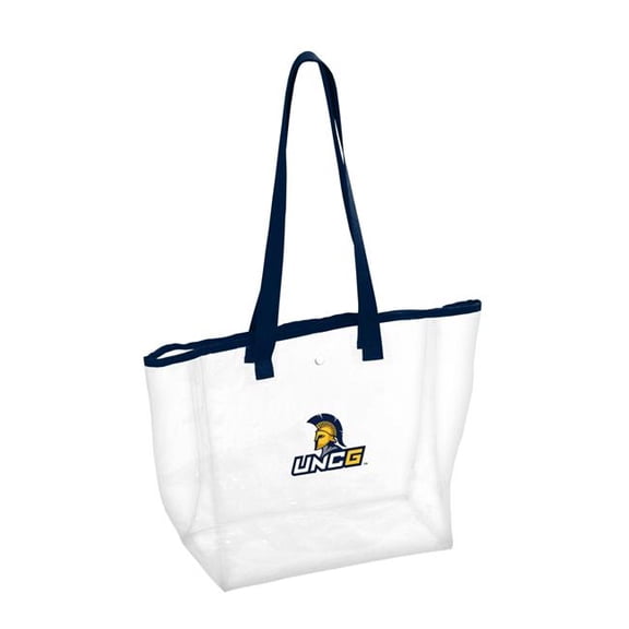 Logo Brands 789-65P NC Greensboro Clear Tote