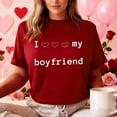 thumbnail image 5 of FAWUUDO Valentines Shirts for Women Cute Heart Valentines Gifts Tops, 5 of 7