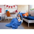 thumbnail image 2 of Sleeping Bag with Cat Ear Hood Pinch Pleat Design with Polka Dot Interior for Kids Teens and Young Adults Zipper Closure, 2 of 9