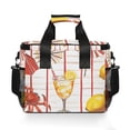 thumbnail image 7 of FORMRS Insulated Cooler Bag 24 Cans Capacity Soft Leakproof Lunch Box with Side Pockets, Beach Crab, 7 of 7