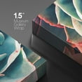 thumbnail image 4 of wall26 Canvas Print Wall Art Duotone Detail Green Red Succulent Cactus Nature Floral Photography Realism Botanical Wilderness Zen Rustic Colorful Decorative for Living Room, Bedroom, Office - 24&quot, 4 of 5