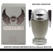 Men's Perfume INvestor, Inspired By Invictus Paco Rabanne, 3.4 fl oz.