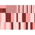thumbnail image 1 of Ahgly Company Machine Washable Indoor Rectangle Abstract Red Modern Area Rugs, 8' x 12', 1 of 4