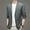 Dark Gray, variant on Black Men's Elegant Blazer Jacket Solid Color Long Sleeve Button Slim Lightweight Business Sport Coat Casual Fashion Lapel Jackets