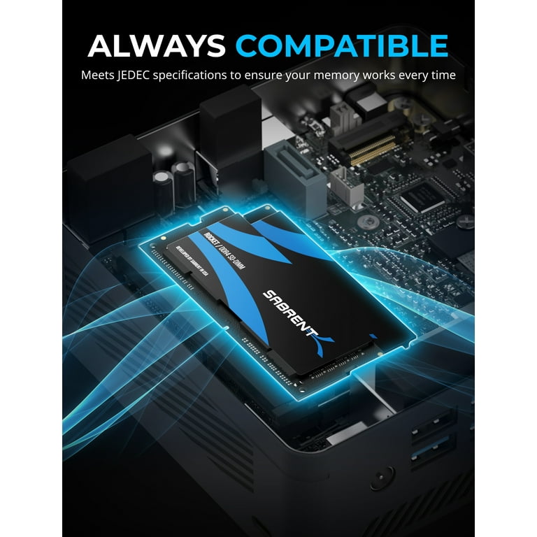 Sabrent Rocket SB-DDR8 8GB DDR4 SDRAM Memory Module - Walmart.com