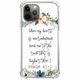 thumbnail image 1 of When My Heart is Over ,Psalm 61:2 for iPhone 11 Pro ,Aesthetic Art Design Pattern TPU Shock Proof Cover Case, 1 of 5