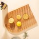 thumbnail image 4 of Bandeja de madera, bandeja de madera para servir, bandeja bohemia, plato de aperitivos, bandeja decorativa para mesa de café, sala de estar, baño, té Estilo A Soledad Bandeja de servir, 4 of 6