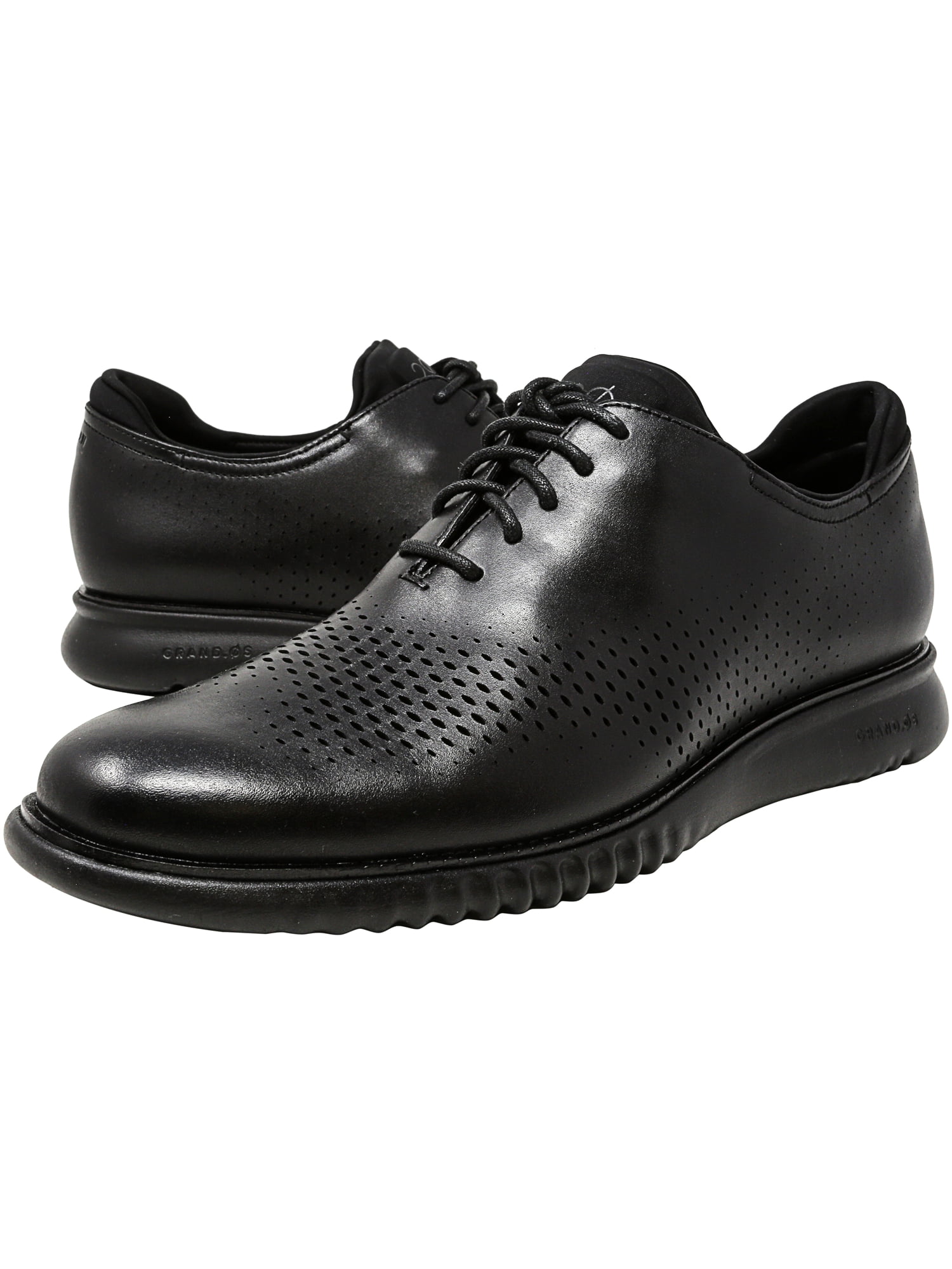 Cole Haan Mens 2.0 Zerogrand Laser Wingtip Oxford Shoe - Black