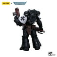 thumbnail image 2 of JOYTOY Warhammer 40,000 Space Marines Black Templars Outriders Brother Valtus Collection Model, 2 of 6
