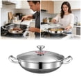 thumbnail image 1 of Upgraded Alloy Frying Pan Uncoated Cover Plate 32 Cm Compatible With Induction Cookers And All Types Of Stoves, 1 of 7