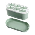 thumbnail image 2 of Food Grade Popsicle Mold with Lid, Reusable Ice Maker Tray for Homemade Frozen Treats, Fruit Puree, Yogurt, and Pudding, Easy Release Silicone Bar Mold for Freezer, 2 of 6