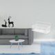 thumbnail image 2 of Elegante Juego De Figura De Ciervo Negro Y Cesta De Metal Para Colgar En La Pared, Ideal Para Sala De Estar, Estudio, Balcón, Cocina, Baño, Organizador De Decoración De Encimeras., 2 of 8