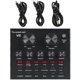 thumbnail image 1 of Electric Capacitor Microphone Set Including Sound Mixer Board for Singing 1Set, 1 of 5