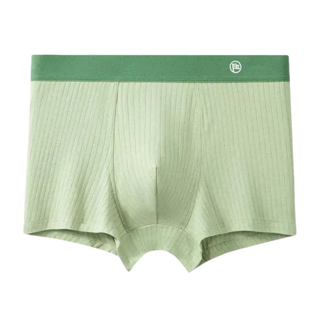 ylioge Mens Underwear Boxer Briefs Cotton-Blend Casual High Waisted Stretchy Comfort Solid Color Basic Full-Coverage Boxers