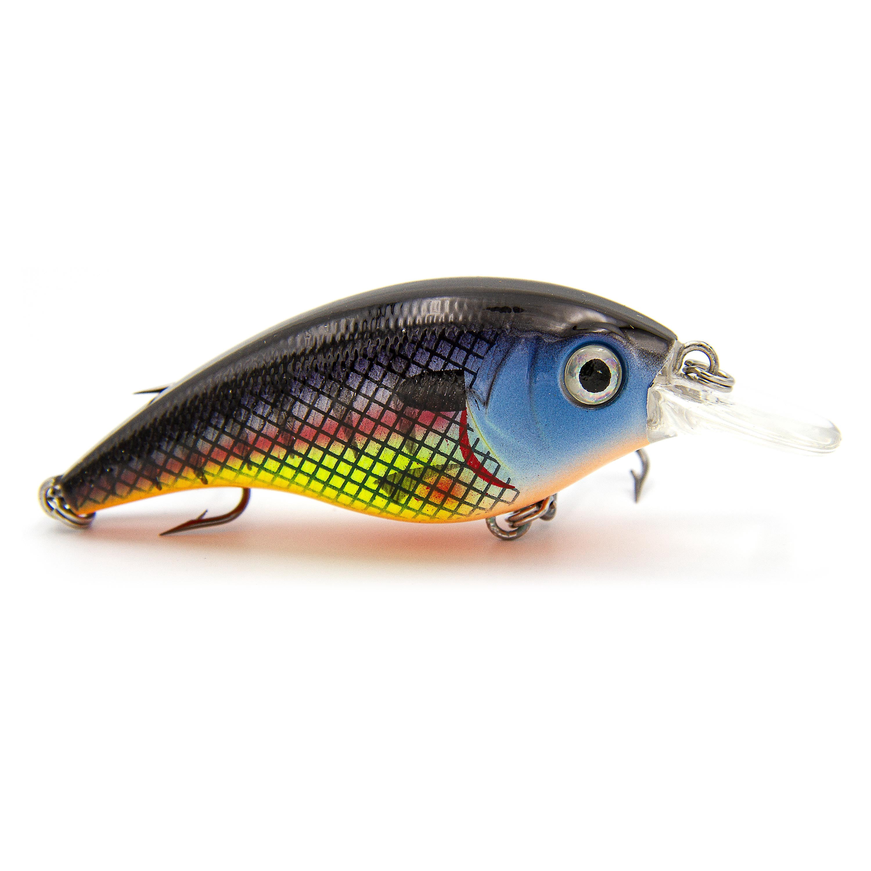 (4 pack) Ozark Trail 1/3 Ounce Perch Crankbait Fishing Lure
