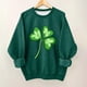 thumbnail image 1 of Blusas y camisas de manga larga con cuello redondo para niños Estampado del Día de San Patricio Estampados de manga larga Casual Suelto Forro polar para mayor calidez Sudadera con capucha de manga lar, 1 of 5