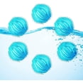 thumbnail image 2 of Bolas de lavado para quitar pelusas, 30 bolas reutilizables para lavadora y secadora, herramienta de bola de limpieza, no tóxica, reutilizable, antienredos, para desenredar mascotas, para ahorrar tie TUNC Sencillez, 2 of 5