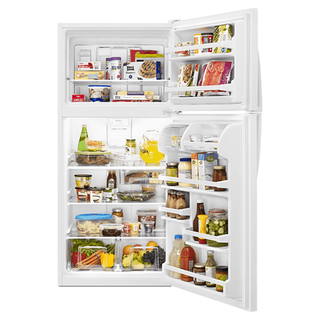 Whirlpool - 18.3 Cu. Ft. Top-Freezer Refrigerator - White