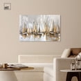 thumbnail image 3 of Golden Wave Boats II Canvas Coastal Classic Art by Art Remedy, Gallery Wrapped, 54" x 36", 3 of 7