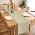 thumbnail image 3 of Table Runner 48 Inches Long for Kitchen Dining, Brown Wildflowers Dresser Scarf Farmhouse, Dining Table Decorations for Wedding/Parties, Modern Floral Butterfly Plant 13 x 48 In, 3 of 8