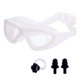thumbnail image 3 of Gafas de natación transparentes, antivaho, antifugas, impermeables, con estuche de almacenamiento para buceo. Blanco, 3 of 7