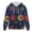 Bohemian Floral Print, variant on Jiueut Pink Leopard Print Oversized Zip Up Hoodie for Women Long Sleeve Drawstring Hooded Sweatshirt with Kangaroo Pockets Warm Cold Weather Outerwear, Outdoor Activities, 2XL