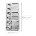 thumbnail image 2 of SOPOTUTU 3Pcs Reusable Metal Painting Color Mixing Tray for Versatile Pigment and Paint Mixing, 2 of 8
