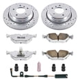thumbnail image 3 of PowerStop Rear Z26 Street Warrior Carbon-Fiber Ceramic Brake Pad and Drilled and Slotted Rotor Kit Fits: BMW Select Models K3126-26, 3 of 9