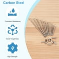 thumbnail image 4 of Uxcell 15Pcs M3x60 Cabinet Screw Flat Countersunk Break Away Screw with Sleeve, 4 of 7
