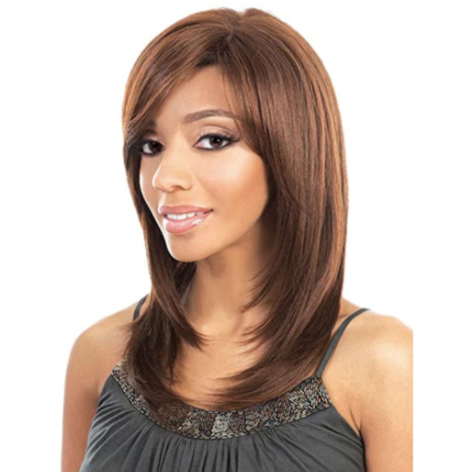 Motown Tress Curlable Day Glow Synthetic Wig - Susie