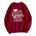 thumbnail image 7 of Senior 2026 Sweatshirts for Women Long Sleeve Crewneck Drop Shoulder Tops Trendy Loose Fit Casual Pullover Shirts, 7 of 7