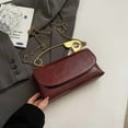 thumbnail image 4 of SPEKSEE Women Creative Pin Handbag with Chain PU Leather Elegant Dinner Bag Large Capacity Versatile Sling Bag Wedding Party Evening, 4 of 9