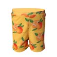 thumbnail image 3 of Faithtur Family Matching Swimsuit, Orange Print Sleeveless Bikini Set Swimming Trunks Bathing Suit, 3 of 5