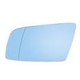 thumbnail image 1 of Unique Bargains Rearview Mirror Glass with Backing Plate Blue Heated Left for BMW 550i 525i 528i, 1 of 7