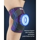 thumbnail image 3 of Rodillera ABYON para mujeres y hombres, talla grande, para desgarro de menisco, ligamento cruzado anterior (LCA) y artritis. Rodillera con estabilizadores laterales dobles y correas de compresión cruz, 3 of 5
