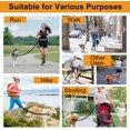 thumbnail image 4 of Hands Free Dog Walking Belt Ajustable Dog Leash Waist Belt Pet Dog Leash Coupler Running and Jogging Lead Belt for Dogs with 2 Pack Bags and Reflective Strip(black), 4 of 5