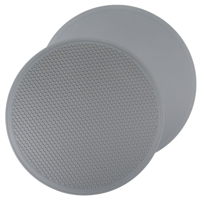 relayinert 2 Pcs/ensemble Tapis en Silicone de Qualité Alimentaire et Non Toxique pour Grand Application Gris 1ensemble