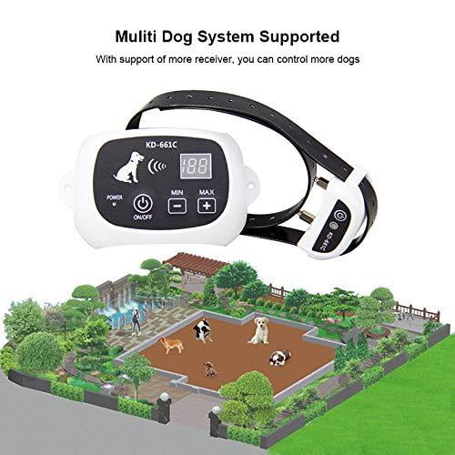 1 Dog Wireless Pet Containment System Rechargeable and Waterproof