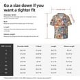 thumbnail image 5 of Pofeuu Set Of Travel Vintage Print Mens Casual Short Sleeve Shirts Beach Summer Spread Collar Pocket Tops Men's Casual Short-sleeved Shirt-, 5 of 5
