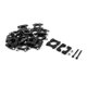 thumbnail image 1 of 20 Pcs 16mm Abrazadera de Aluminio Negra para Tubo de Fibra de Carbono RC Quadcopter Hexrcopter, 1 of 2