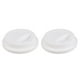 thumbnail image 2 of 4 tapas de silicona para tazas de café, reutilizables, antipolvo (blancas), 2 of 5