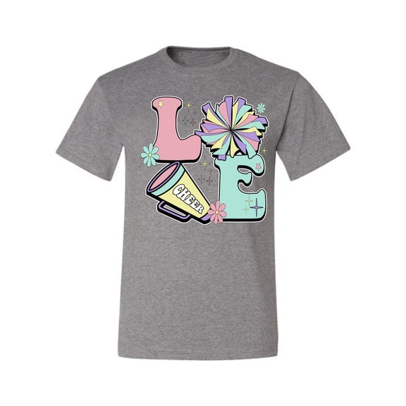Wild Bobby Love Cheer Men Tee