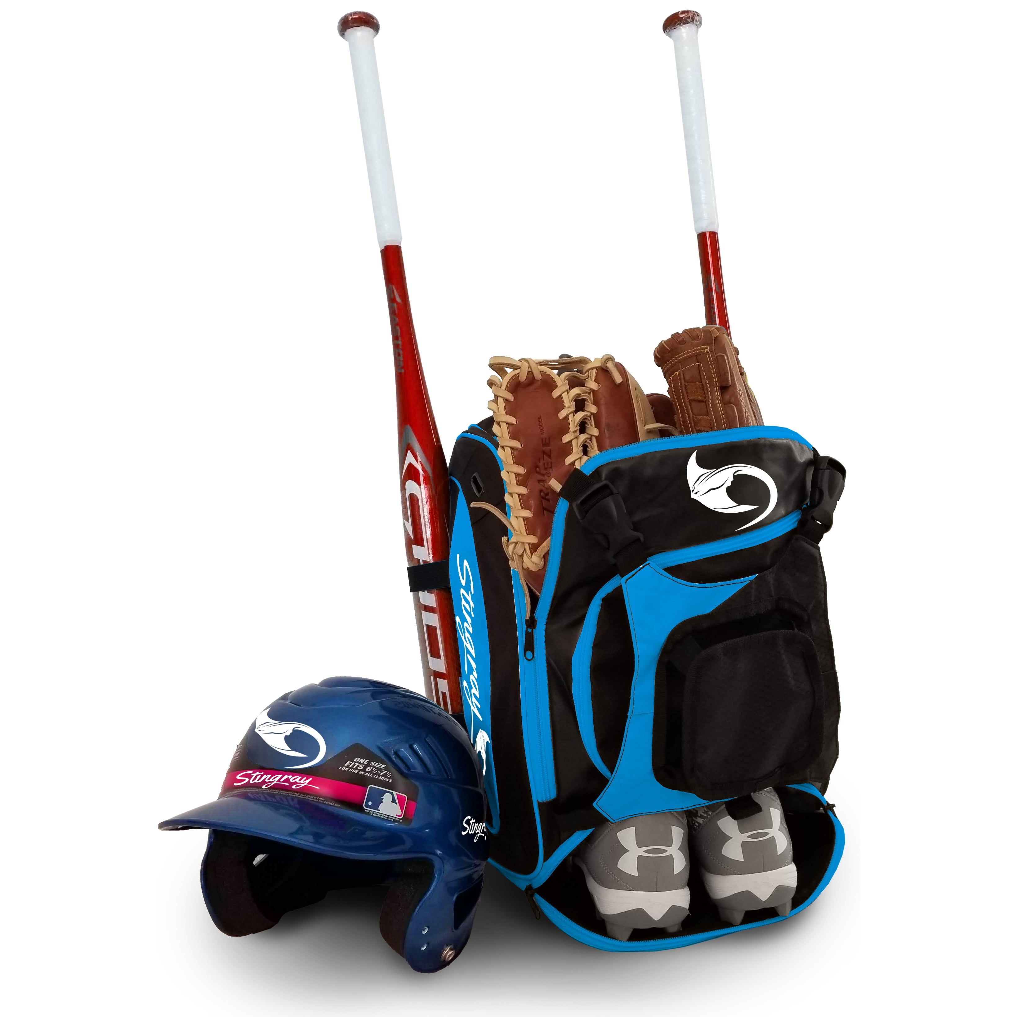 Buy Stingray Baseball Kapasitas Besar atau Softball Backpack Helmet
