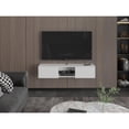 thumbnail image 2 of Mesa Para Tv Flotante Gleid Blanco Virtual Muebles, 2 of 10