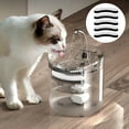 thumbnail image 3 of Visland 5Pcs Pet Fountain Filters High Density Dual Filtration System Sponge Cat Water Fountain Filters Replacement Water Fresh-keeping Tools for Home, 3 of 9