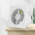 thumbnail image 6 of Miumaeov 6" Ventilation Fan Air Vent Exhaust Fan Wall Mounted Fan Blower Ceiling Square Fan Silent for Household Toilet Bathroom Bedroom Office Windows Fan 22W 7-Blade Waterproof with Check Valve, 6 of 13
