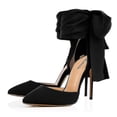 thumbnail image 3 of Zapatos de tacón alto para mujer con correa en el tobillo y tacón de aguja, 3 of 5
