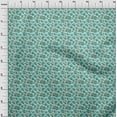 thumbnail image 4 of oneOone Polyester Spandex Dusty Teal Green Fabric Pomegranate Dress Material Fabric Print Fabric By The Yard 56 Inch Wide, 4 of 5