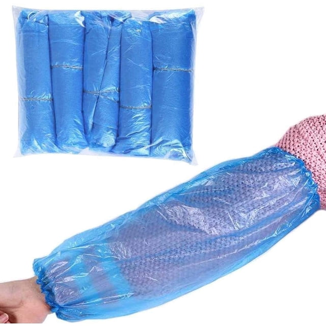 LAICAIW 100 Pcs Disposable Arm.Sleeves Covers Waterproof Protector