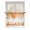 Orange, variant on Sheer Curtains 63 Inch Length, Red Eucalyptus Leaves Semi Sheer Curtains Light Filtering Window Treatment, Spring Summer Botanical Privacy Voile Drapes for Living Room Bedroom 52x63 Inch